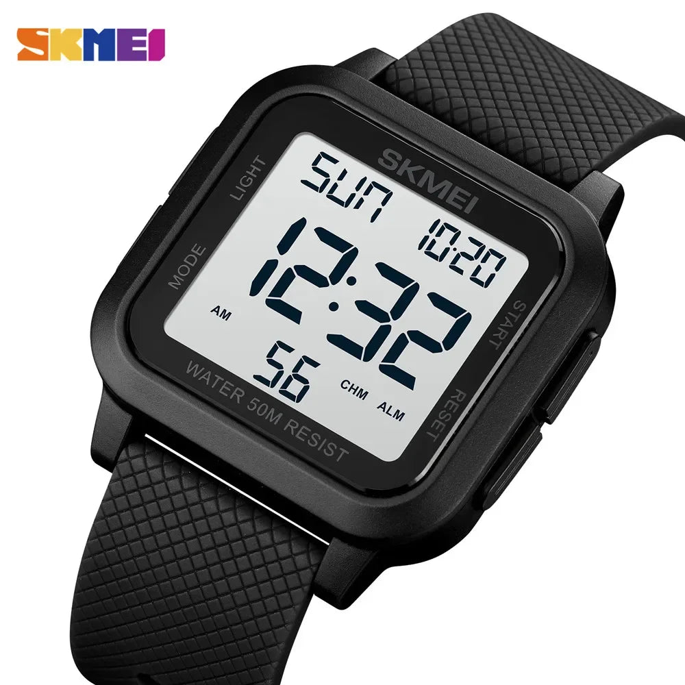 SKMEI 1894 Military Waterproof Mens Watches Electronic Shock Digital Watch For Men Sports Wristwatches 1841 Relogios Masculinos