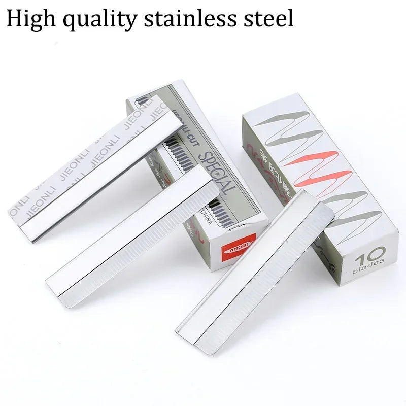 20Pcs Eyebrow For Eyebrows Face Shaver Hair Removal Knife Makeup Tools Trimmer Hair Remover Stainless Steel Women Razor