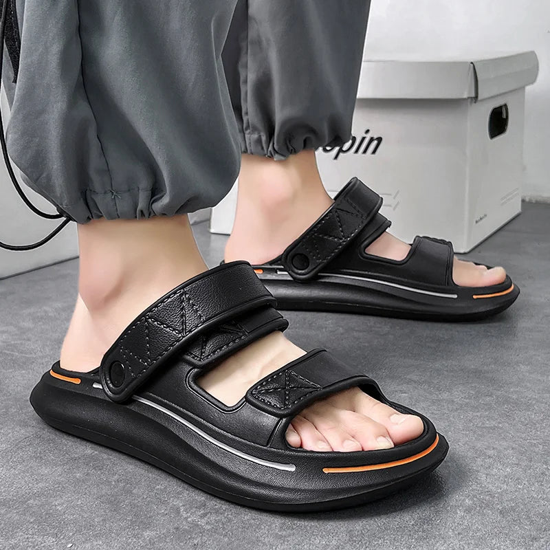 Nwe Summer Sandals Shoes for Men Women Sandals Casual Lightwheit Soft Male Shoes Aqua Beach Shoes Sneakers Women