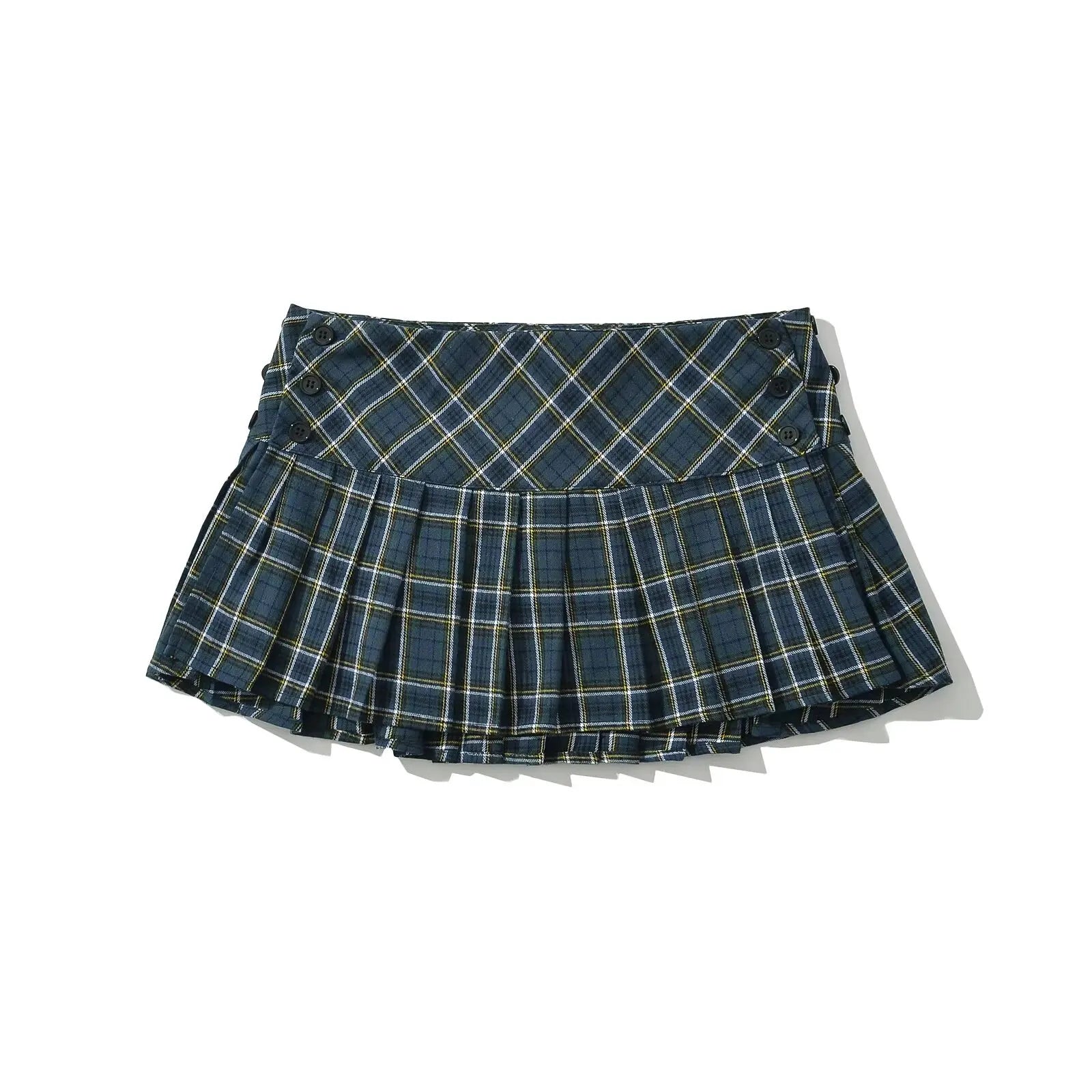 Summer Mini skirts for woman vintage korean fashion plaid skirts for women y2k skirts pleated red plaid skirts preppy style