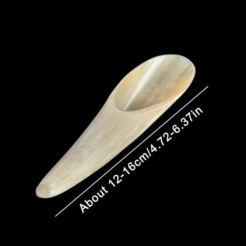 1PC Natural Buffalo Horn No Stress Guasha Massage Tool Acupuncture SPA Therapy Gua Sha Massager Scraping Board