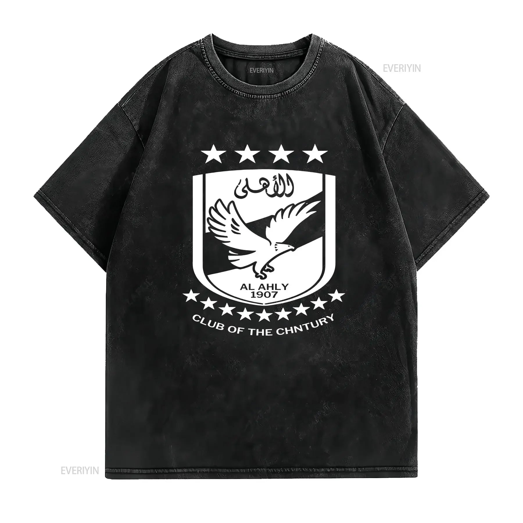 Al Ahly SC Shirt , Egyptian Al Ahly T-shirt Al Ahly Fans Tee All Sizes vintage vintage Washed fashion graphic Unisex Soft homme