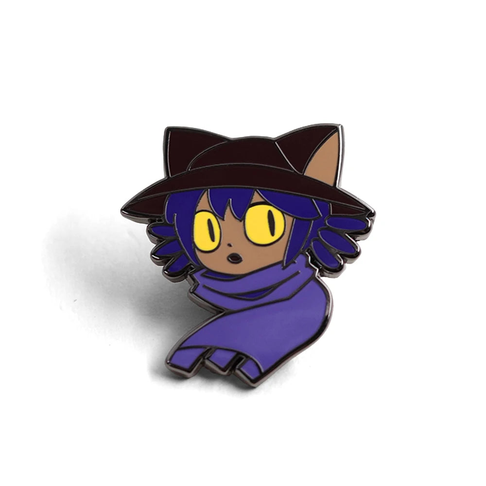 OneShot Niko Enamel Pin Pixel RPG Peripheral Badge Puzzle Adventure Game Character Lapel Pin Gamer Gift Collect