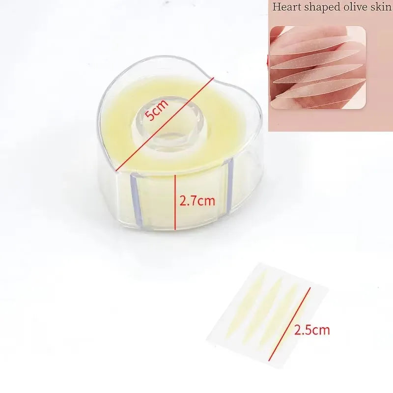 Eyelid Tape Eye Lift Double Eyelid Sticker Clear Beige Color Fold Eyelid Stripe Natural Invisible Big Eyes Makeup Beauty Tools