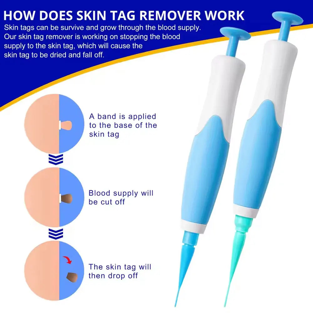 Trade Double Head Wart Remover Pen Skin Skin Tag Removal Kit Home Use Face Skin Care Tool