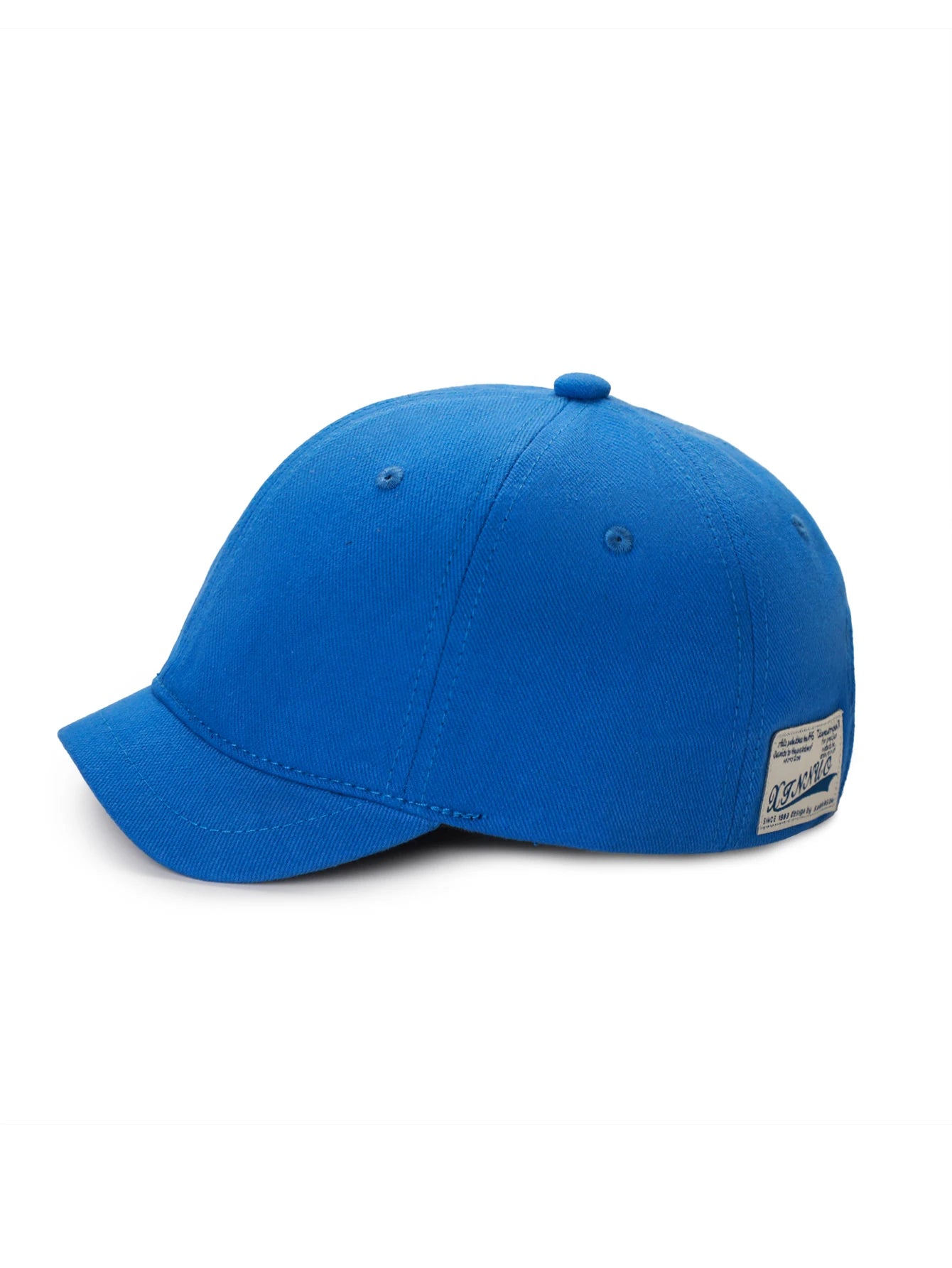 Short Brim Cotton Baseball Cap Men Women Casual Vintage Dad Hat Adjustable Trucker Style Low Profile Caps Nylon Fastener Tape