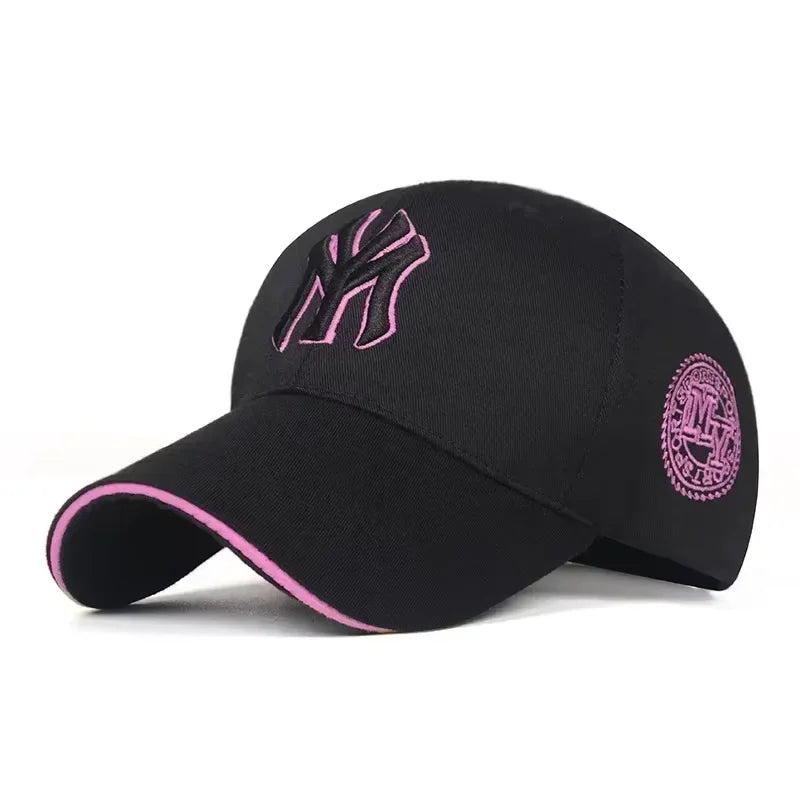 Hat Men's Casual Korean Version Outdoor Versatile Sunscreen Embroidery Letter Cap Couple Baseball Cap Women's Fashion Sunshade