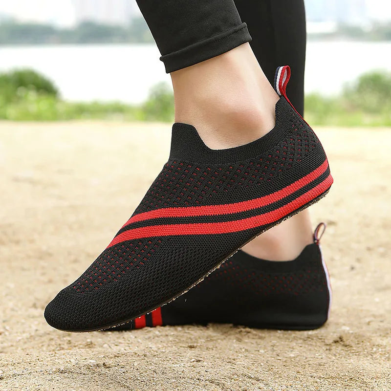 Quick Drying Water Shoes Non-Slip Creek Shoes Summer Aqua Beach Sandal Flat Shoe Seaside Slipper For Men Women Creek Shoe