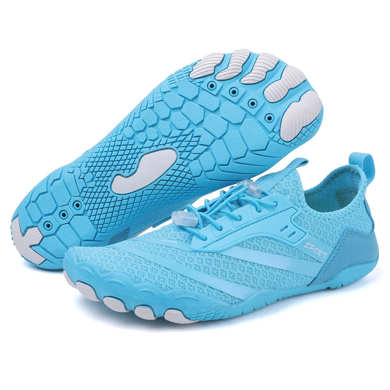 Summer Ultralight Aqua Shoes Men Outdoor Non-Slip Water Shoes Women Breathable Barefoot Sneaker Swimming Upstream Wading Shoes