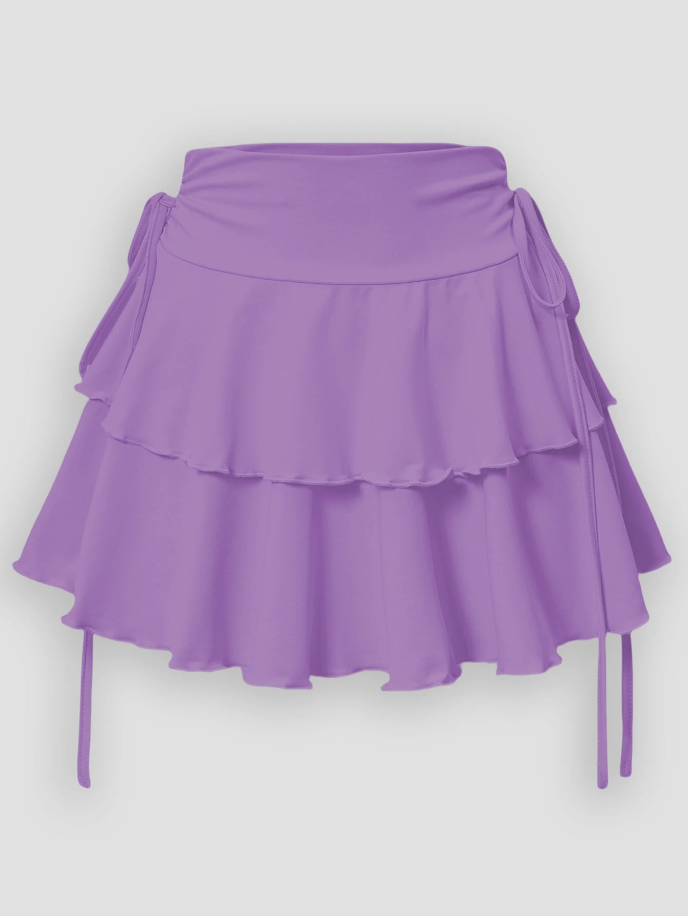2025 New Solid Color Skirt Women Summer Fashion Outdoor Versatile High Waist Slim Fit Elastic Waist Short Skirt Goods In Stock - Live Store 4U