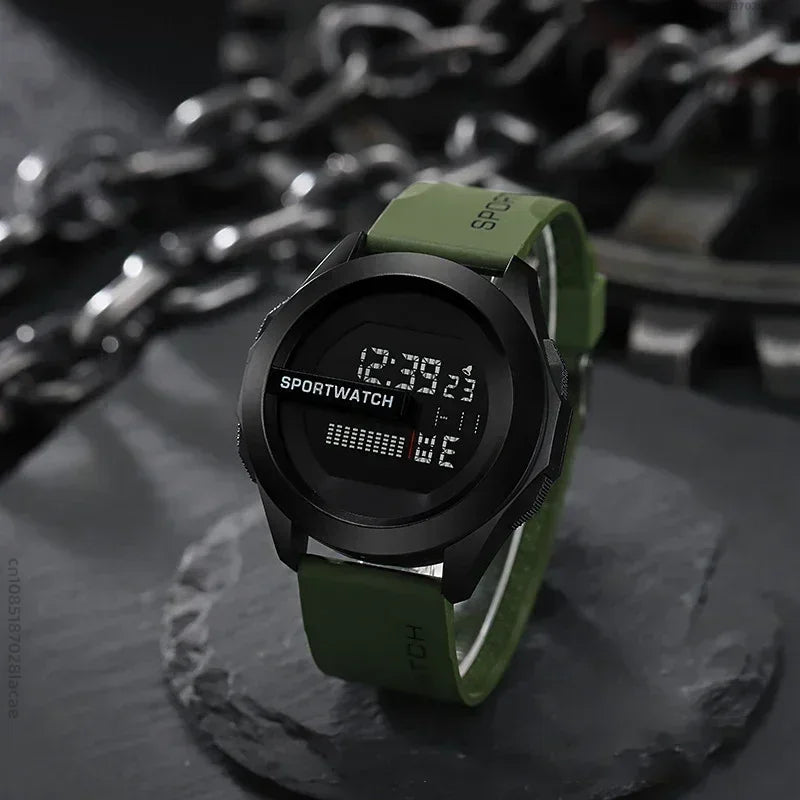 Sport Watch for Man Digital Wristwatch Stopwatch Luminous Date Week Waterproof Men's Clock Electronic Watch Relogio Masculino