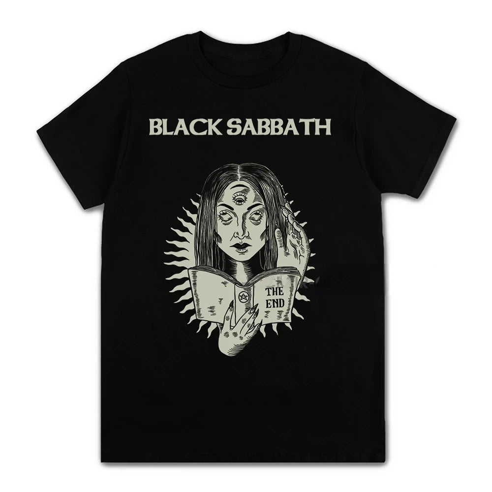 Black Metal Rock Band T shirt Men Women Fashion Casual Graphic Short Sleeve Short Sleeve Plus Size T Shirt Unisex 62474 - Live Store 4U