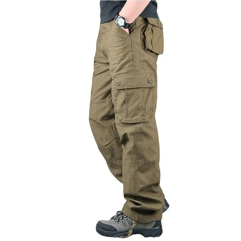Tactical Cargo Pants Men Cotton Overalls Outdoor Work Trousers Big Size Hombre Clothing Camo Hiking Pants - Live Store 4U