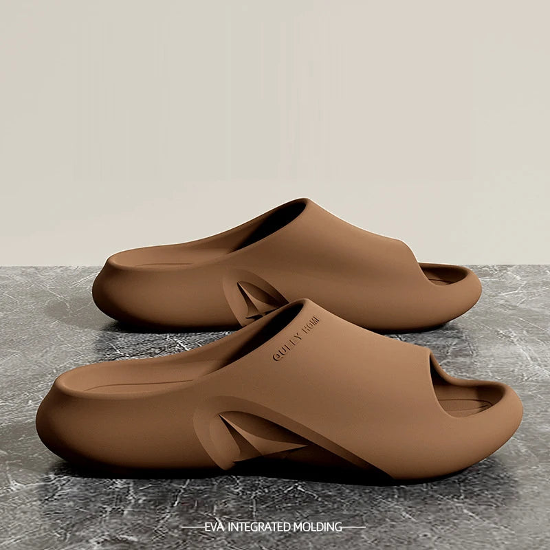 Comwarm Summer Classic Flip Flops Men Fashion Beach Sandals Antislip Indoor Bathroom Slippers Comfy Casual Sandals EVA Slippers