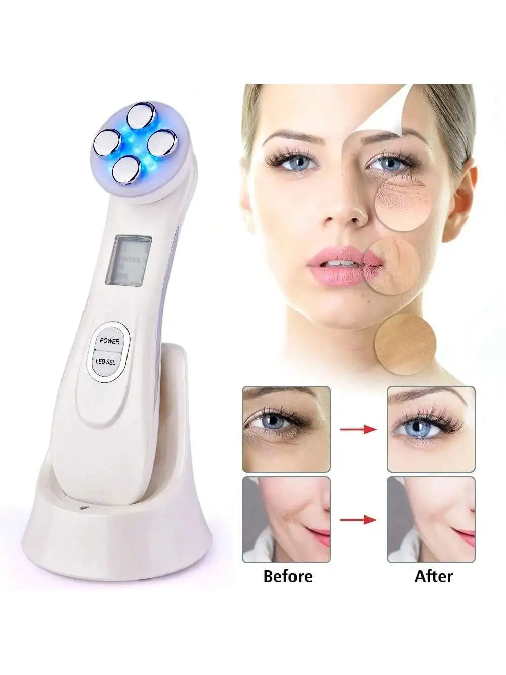 Beauty Products Professional Face Exfoliating Ultrasonic Shovel Facial Peel Cleaner Skin Scrubber Spatula Skin Care Tools