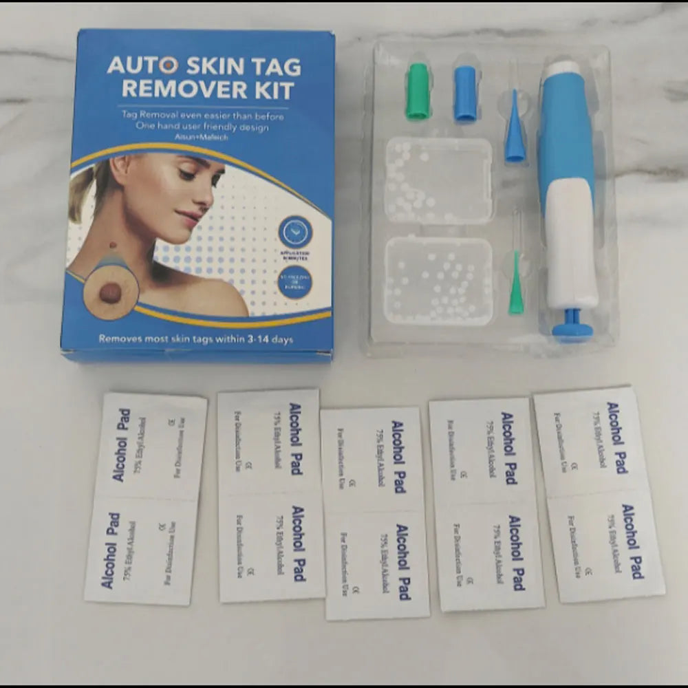 Trade Double Head Wart Remover Pen Skin Skin Tag Removal Kit Home Use Face Skin Care Tool