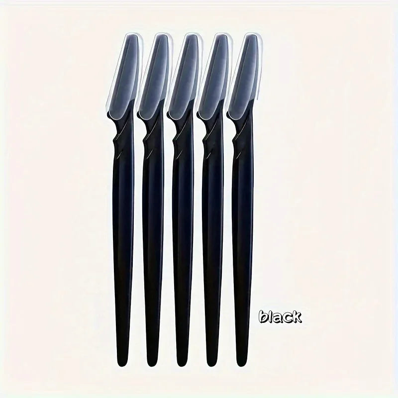 3/5Pcs Precision Eyebrow Razor & Dermaplaning Set for Men and Women - Easy, Gentle Shaping & Exfoliating