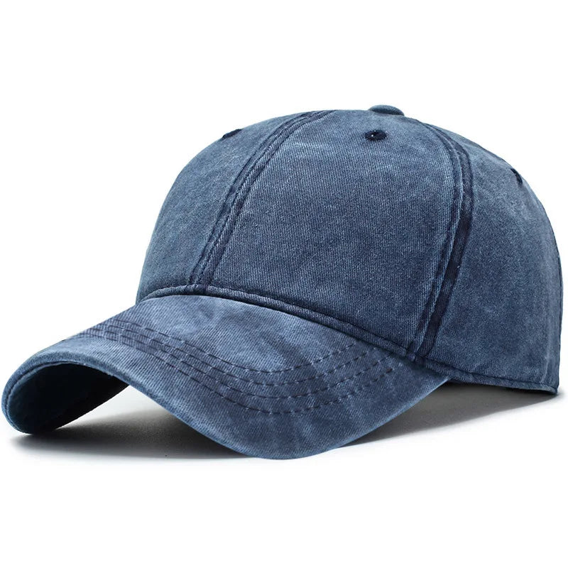 Bare Board Washed Baseball Cap Outdoor Naked Travel Sunshade Hat Women's Tide Hat