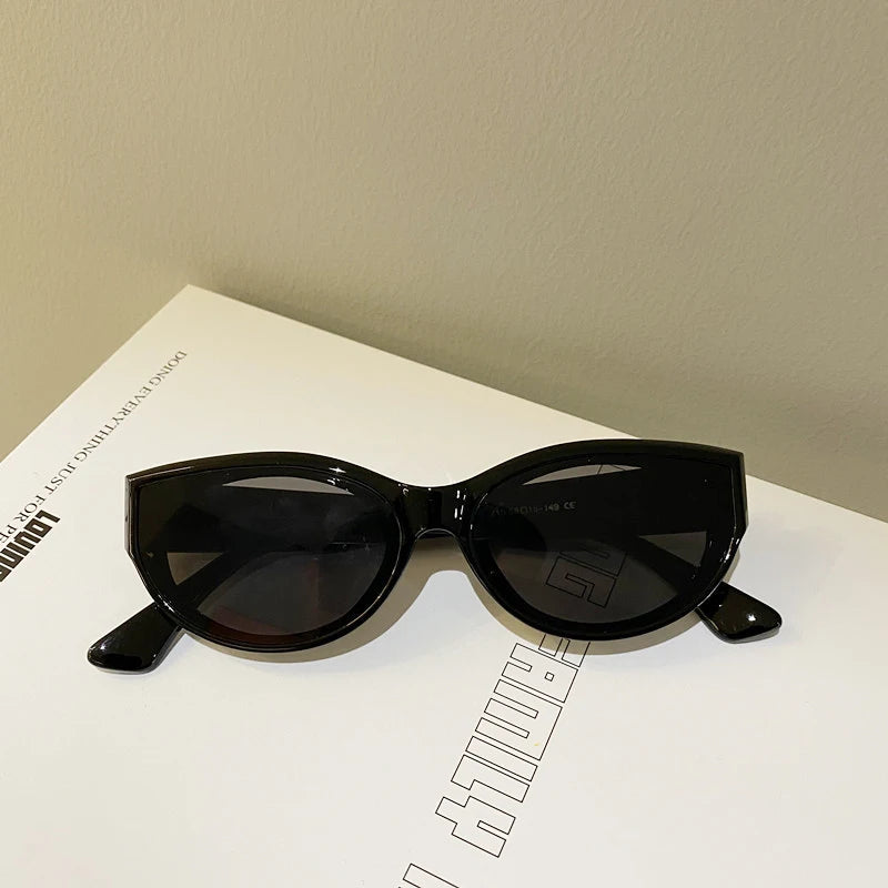 New Arrival Small Cat Eye Sunglasses Women Oval Vintage Brand elliptic Square Sun Glasses for Female Shades Female Eyewear