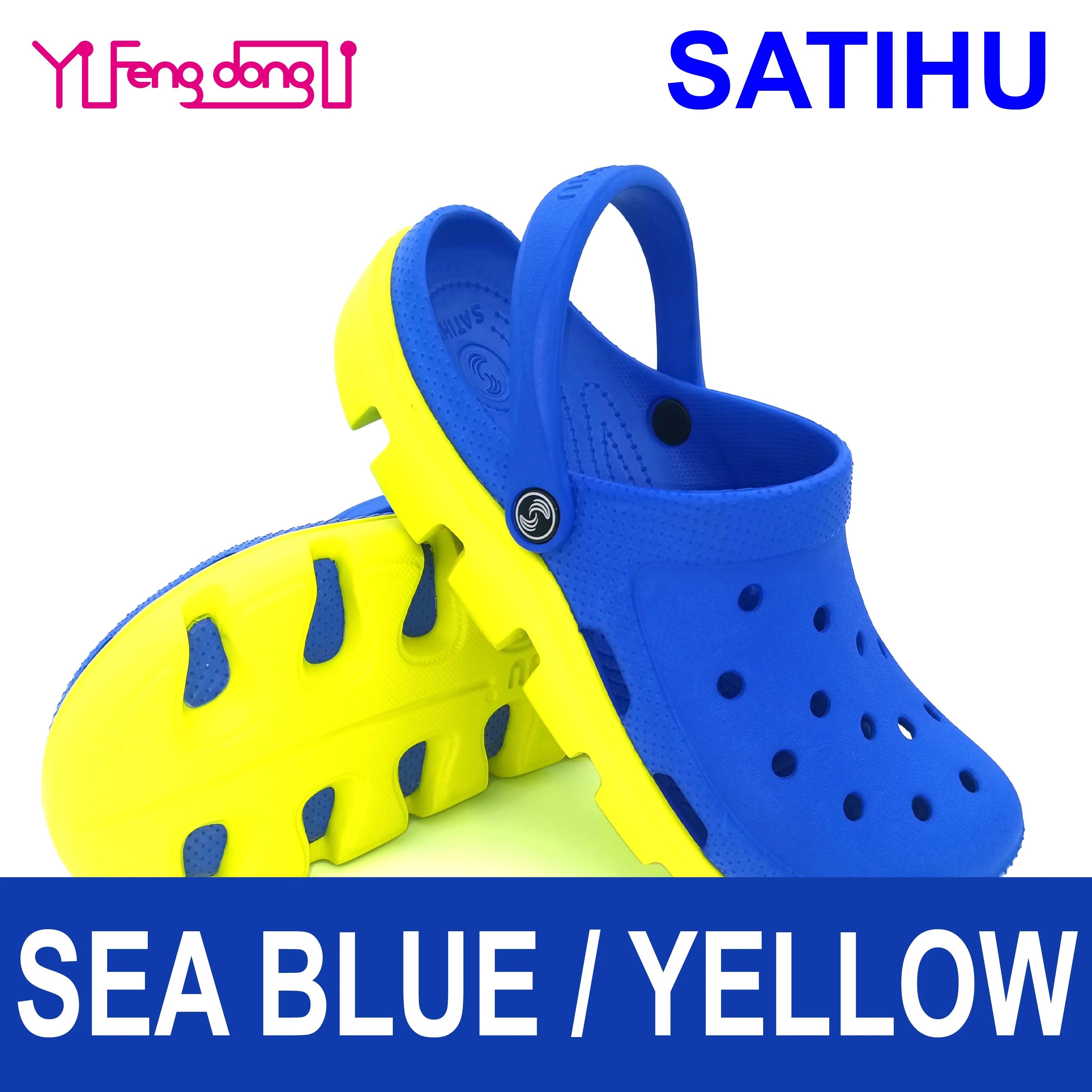SATIHU Clogs Beach Sandals Casual Shoes Family Parent-child Male Female Lovers Friends Summer Stroll Antiskid Waterproof Fashion