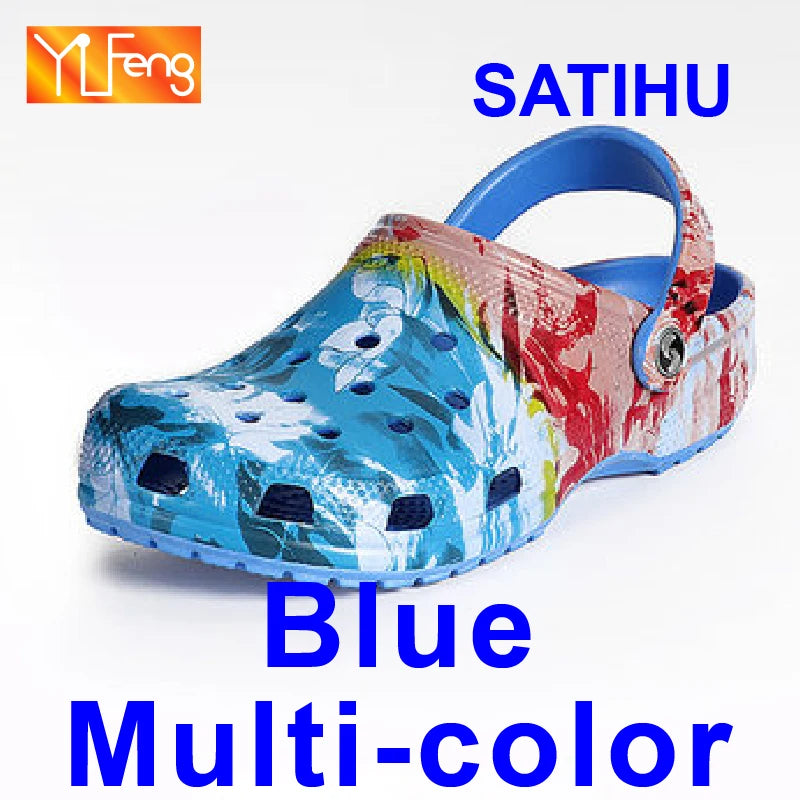 SATIHU Sandals Clog Lover Couples Parents And Children Family Summer Brook  Beach Walking Popular Fashion Slippers Light Shoes