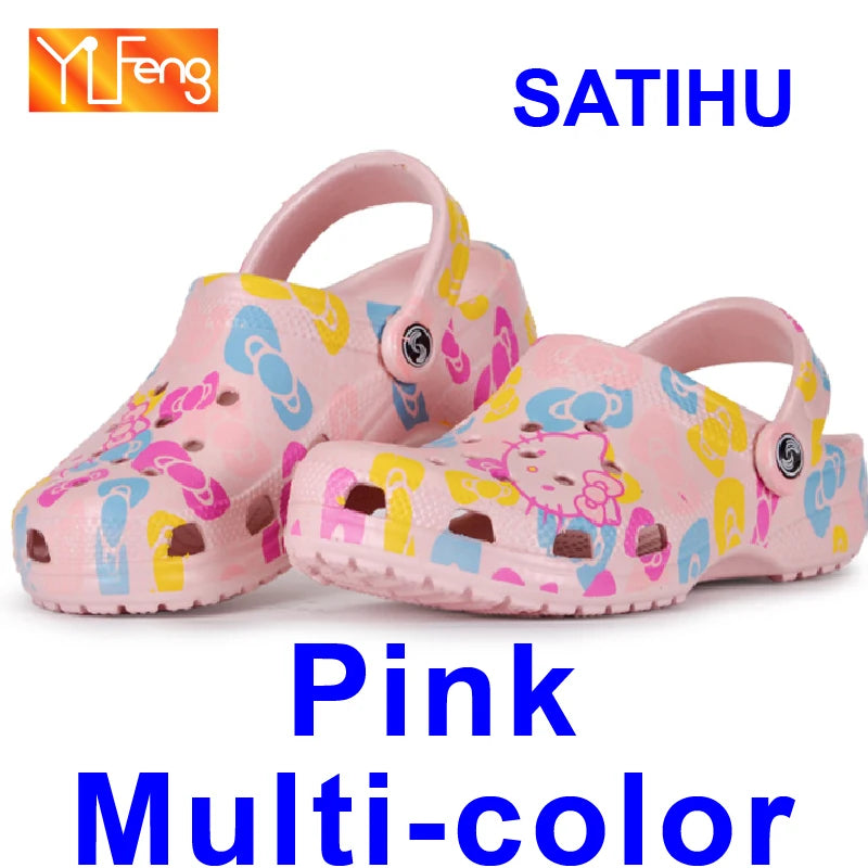 SATIHU Sandals Clog Lover Couples Parents And Children Family Summer Brook  Beach Walking Popular Fashion Slippers Light Shoes