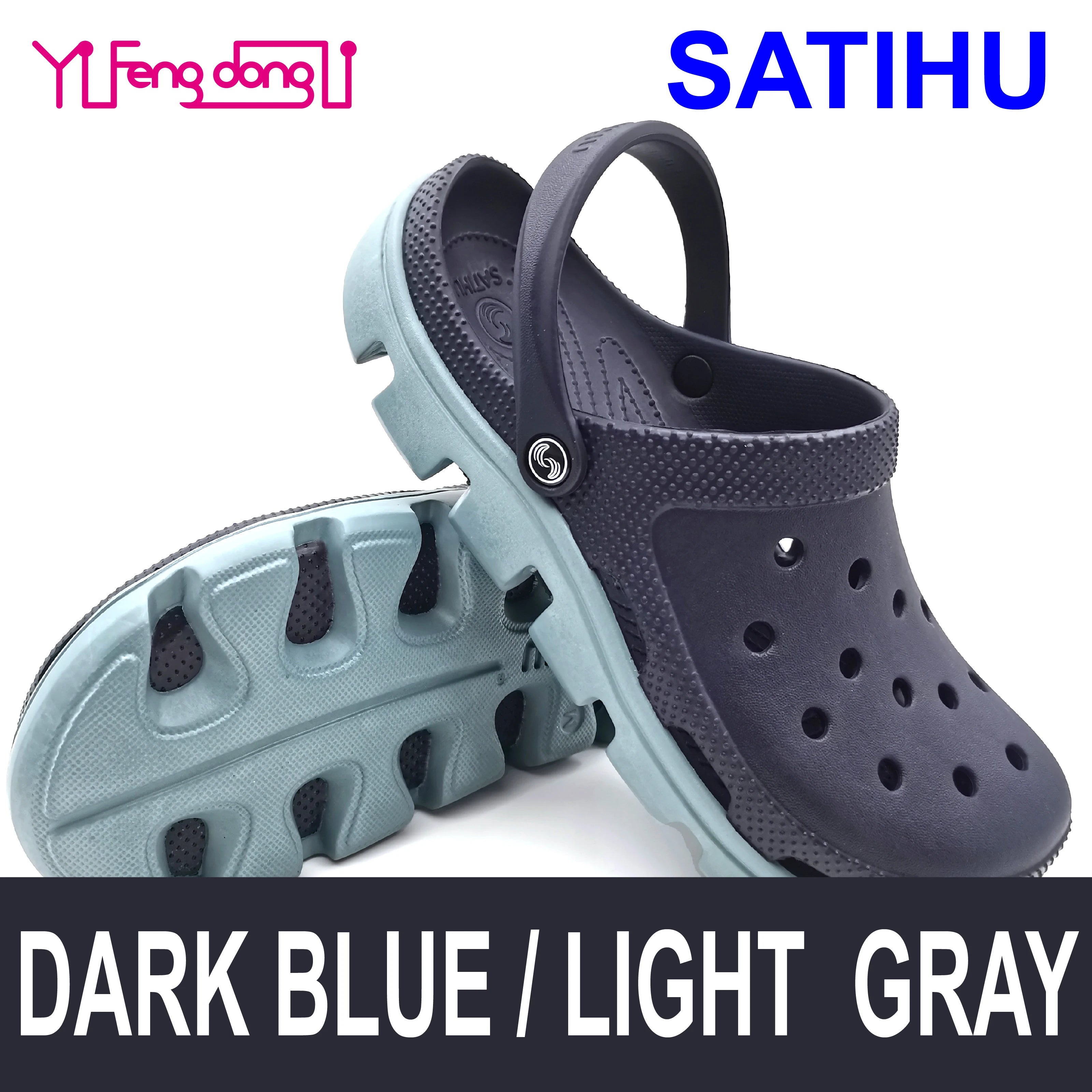 SATIHU Clogs Beach Sandals Casual Shoes Family Parent-child Male Female Lovers Friends Summer Stroll Antiskid Waterproof Fashion