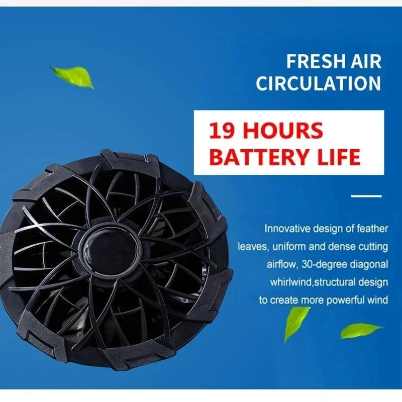 Summer Sport Fan Air Condition Cool Man Woman Travel Ultralight Brand Outdoor Vest Clothes Jacket Sun Windbreaker Fishing Worker - Live Store 4U
