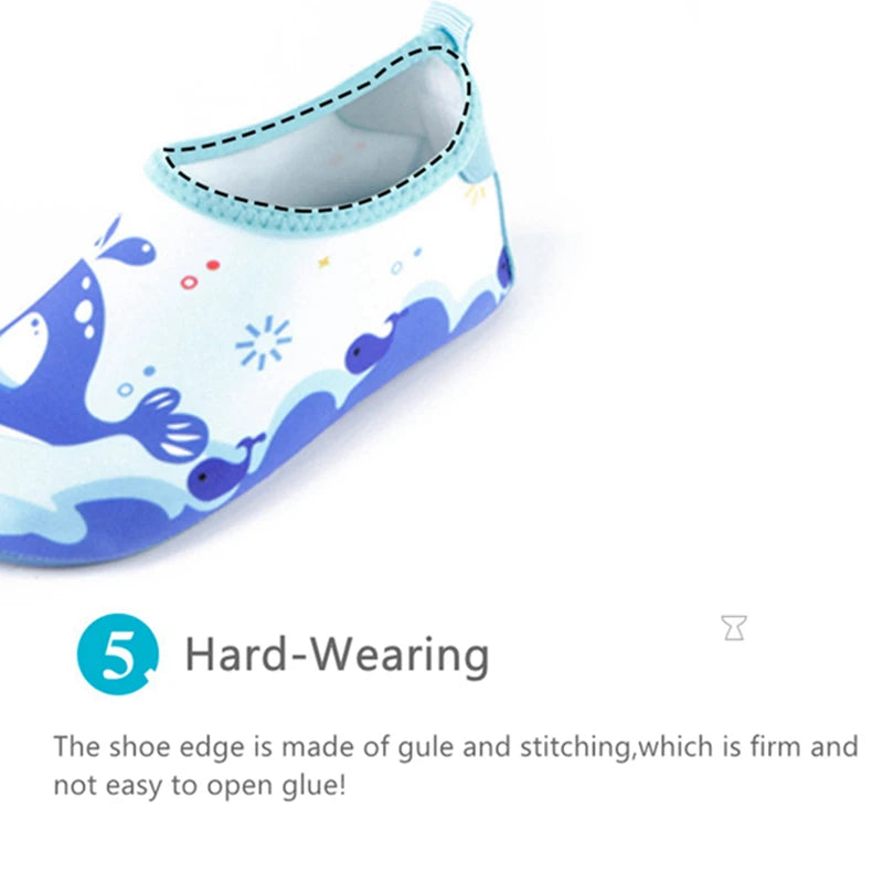 Kids Water Shoes Girls Boys Outdoor Quick Dry Barefoot Aqua Socks Children Summer Beach Sport Swim Beach Shoes