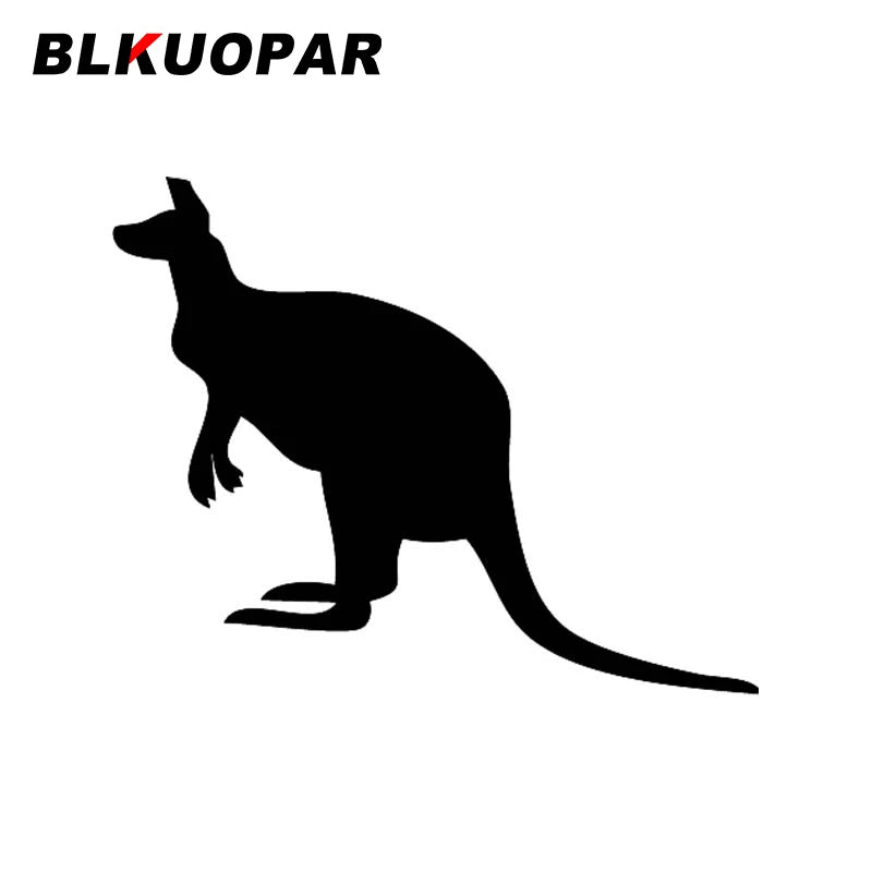 BLKUOPAR For Kangaroo Car Stickers Waterproof Fashionable Decals Personality Occlusion Scratch Motorcycle Surfboard Decor