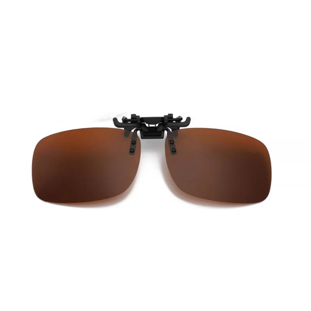 New Unisex Polarized Clip on Sunglasses Near-Sighted Driving Night Vis Lens Cycling Riding Sunglasses Clip Motorcycle Equipments