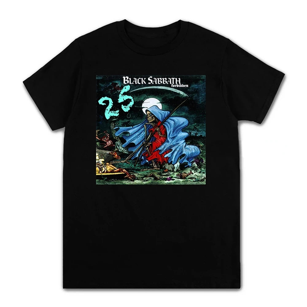 Black Metal Rock Band T shirt Men Women Fashion Casual Graphic Short Sleeve Short Sleeve Plus Size T Shirt Unisex 62474 - Live Store 4U