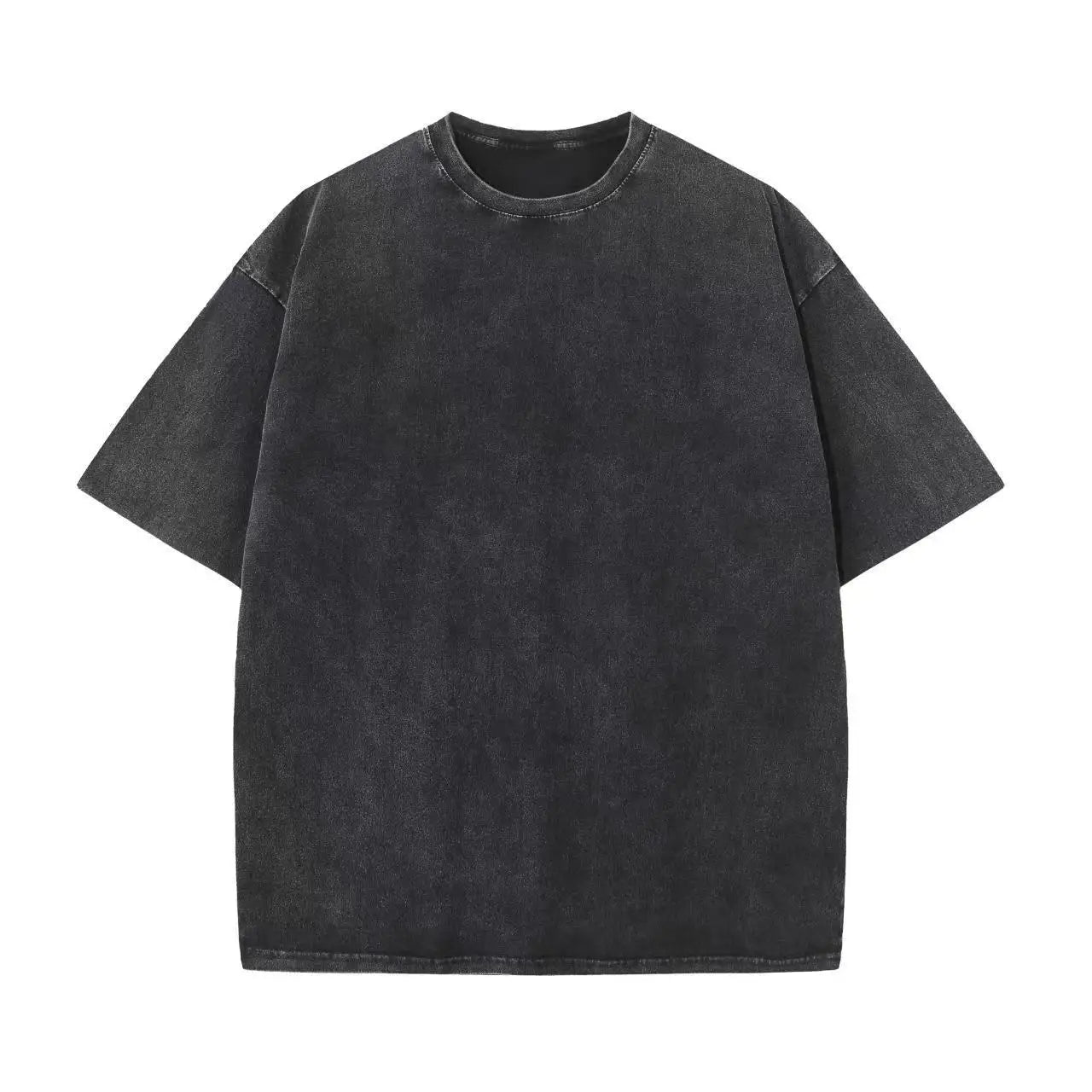 Quality Oversized Acid Washed Y2K T Shirt men Vintage T-shirts Streetwear Mineral Wash Tee Shirts boy Loose Luxury Brand Tops - Live Store 4U