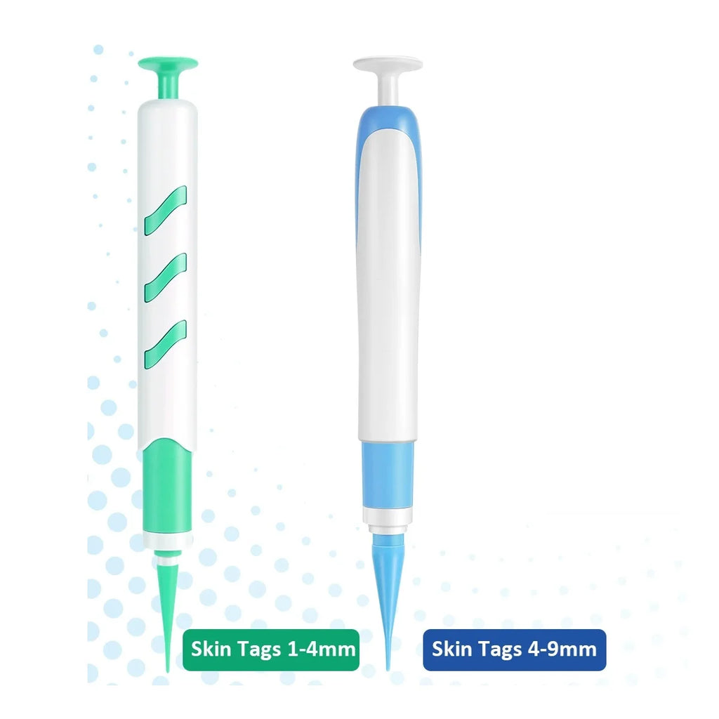 2-IN-1 Auto Skin Tag Removal Tool Kit with Cleansing Swabs Facial Skin Care Tool