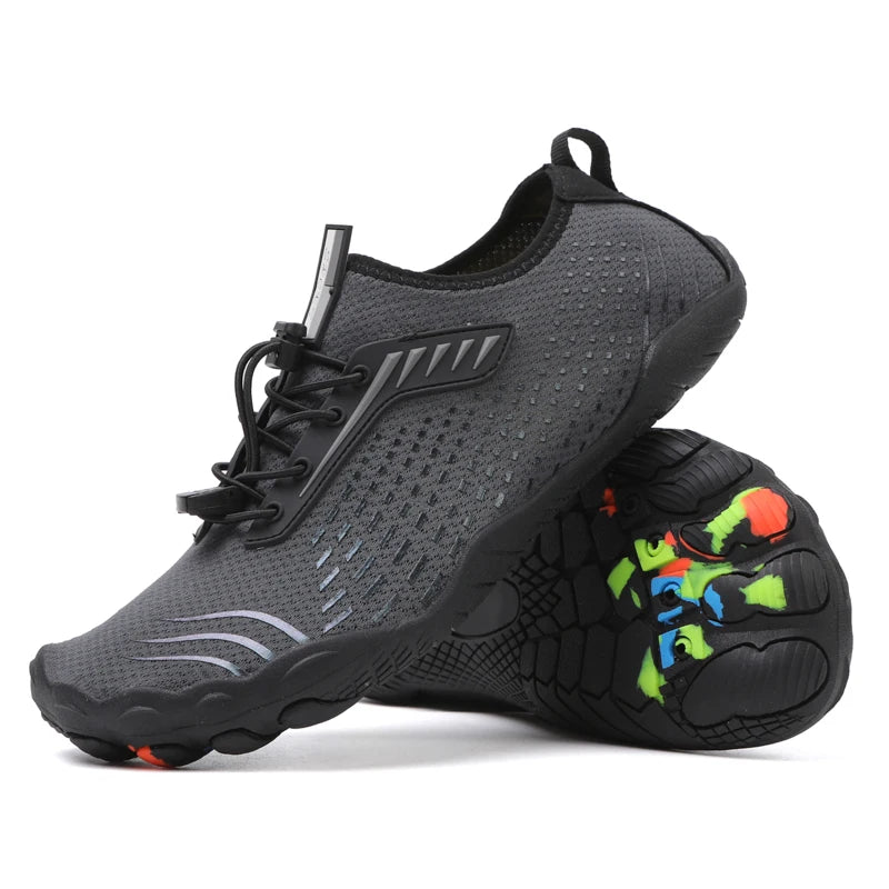 Men's Summer Aqua Shoes Multi functional Quick-Dry Non-Slip Hot Selling Water Shoes Outdoor Beach Breathable Swimming Shoes