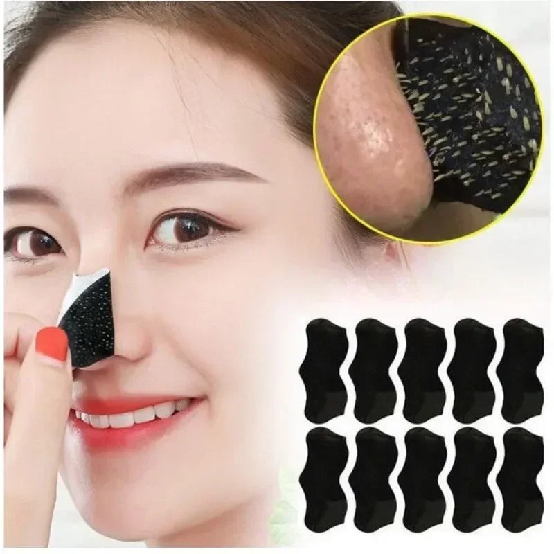Deep Cleansing Pore Shrinking Stickers | Effective Blackhead Remover for Nose & Face | Skin Care Patch for Clearer Skin