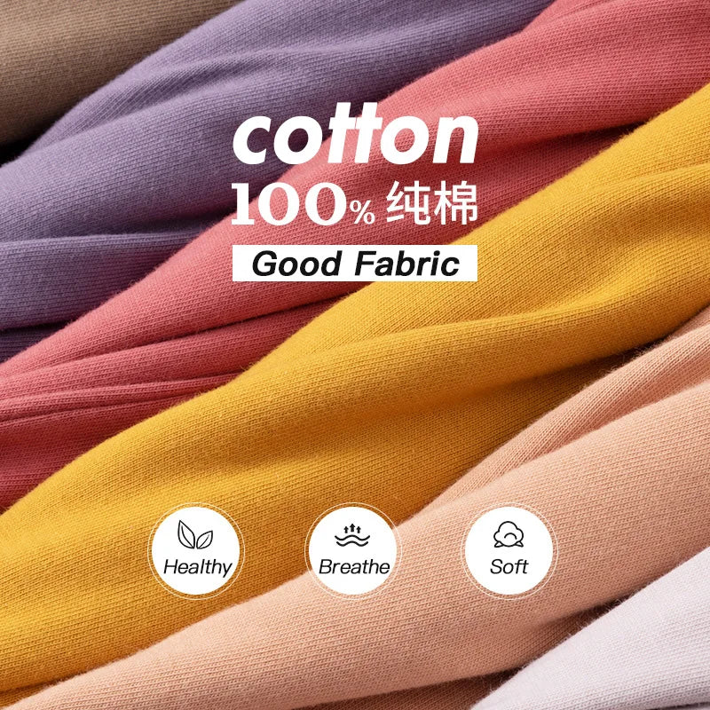 6.7oz 190gsm Combed Cotton Tees Tshirts Mens Solid Tops Woman Male Custom Team Uniform Class Clothes Summer Brand Customization - Live Store 4U