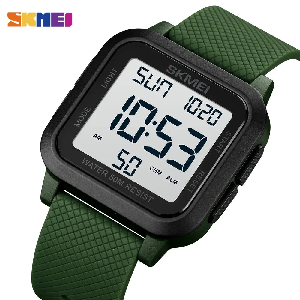 SKMEI 1894 Military Waterproof Mens Watches Electronic Shock Digital Watch For Men Sports Wristwatches 1841 Relogios Masculinos