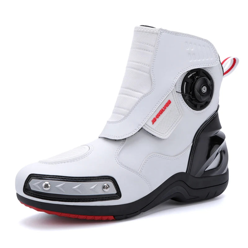 Motorcycle professional riding boots summer new anti-fall casual cycling shoes men's outdoor high-top cross-country racing boots