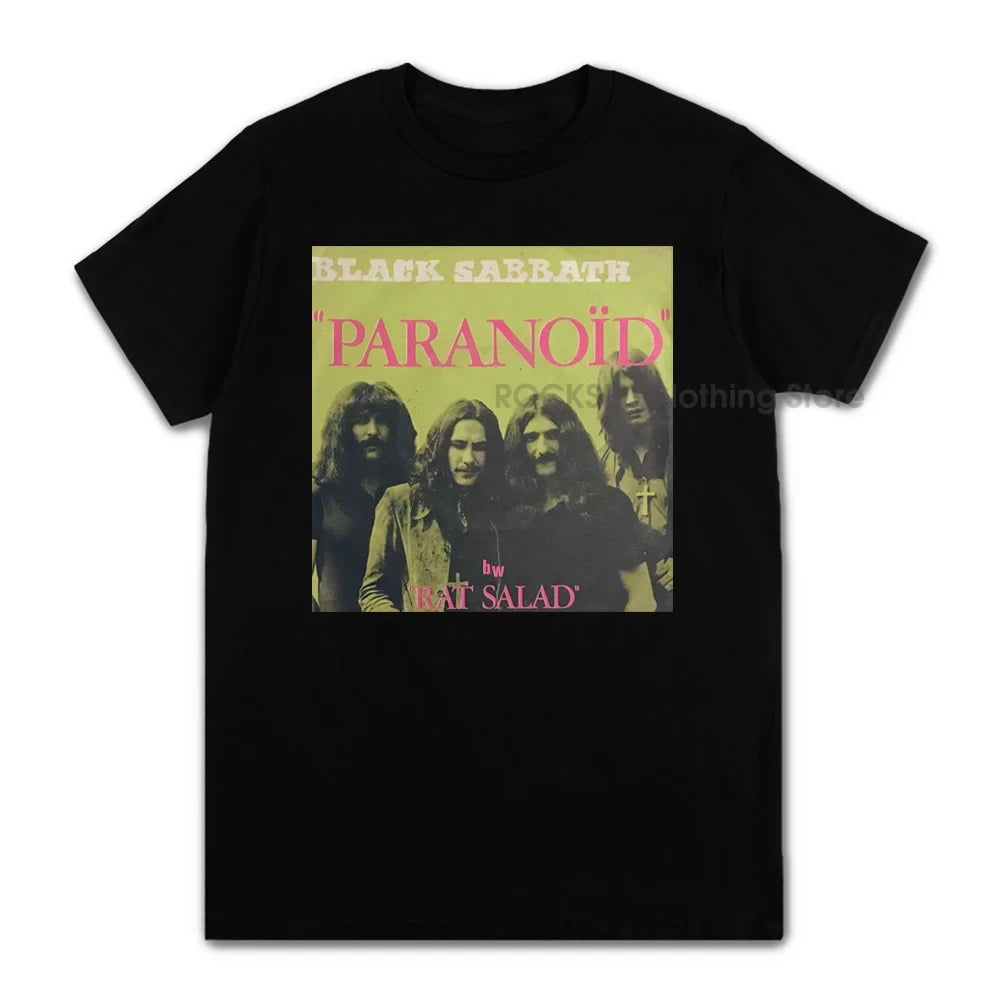 Black Metal Rock Band T shirt Men Women Fashion Casual Graphic Short Sleeve Short Sleeve Plus Size T Shirt Unisex 62474 - Live Store 4U