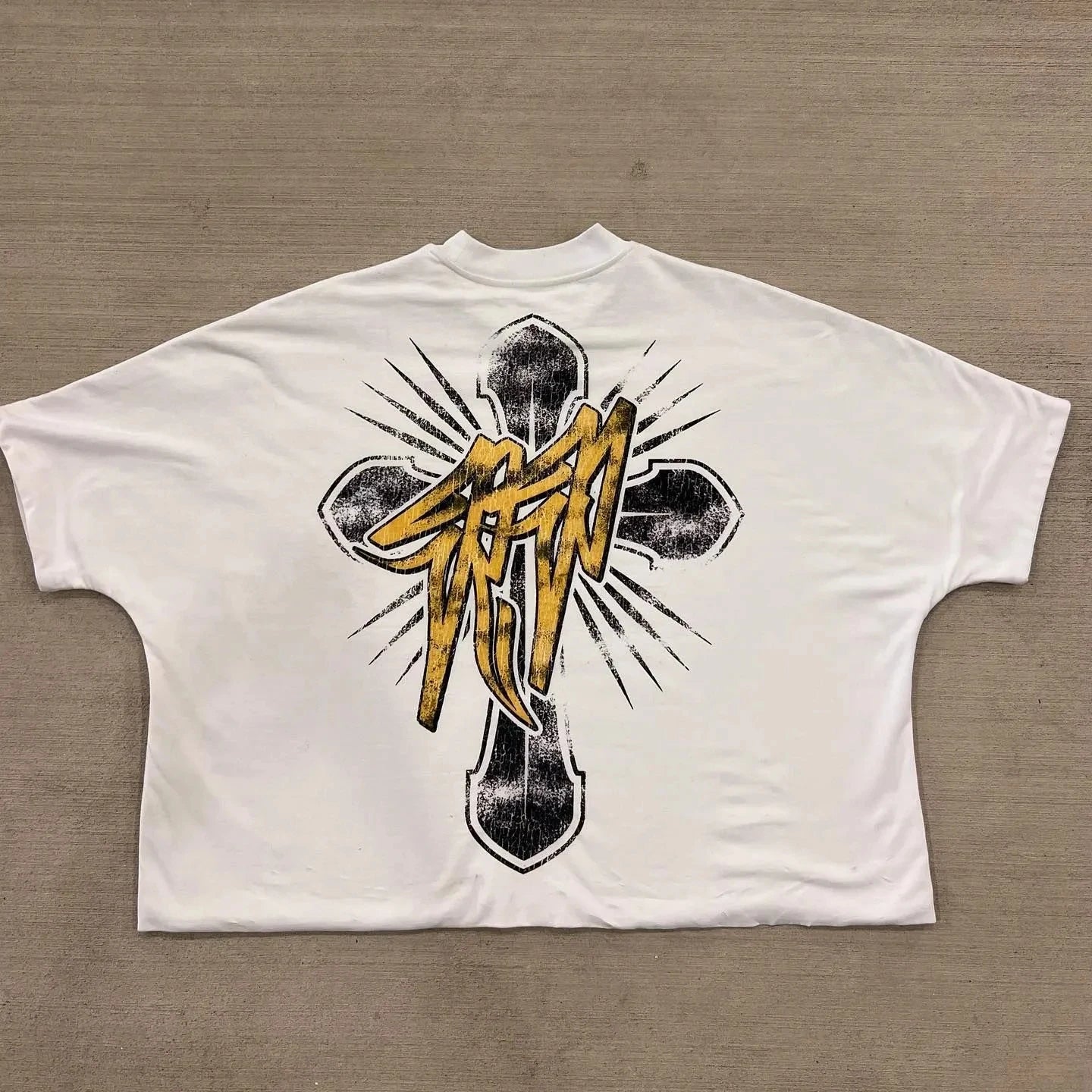Y2K Vintage Clothing Retro Classic Graphic Printed Loose Short Sleeve Harajuku Gothic Casual Oversized Cotton T Shirt Men Women - Live Store 4U