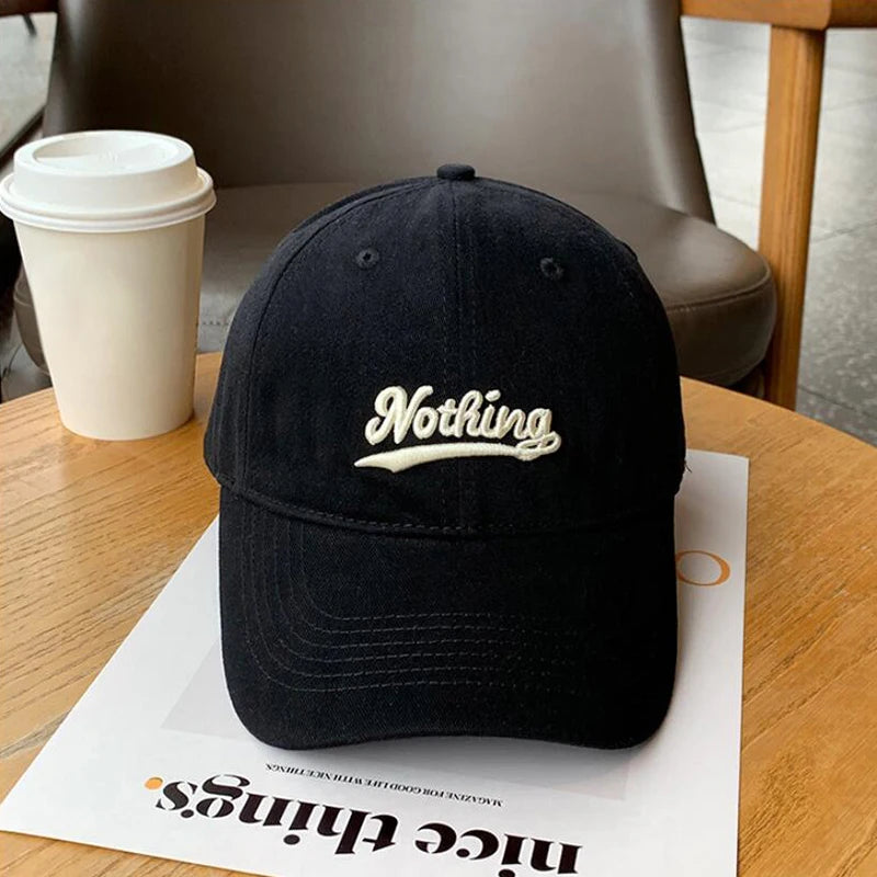 RICYGVM Letter Embroidery Baseball Hat For For Women Men Fashion Duck Tongue Cap Outdoor Sunshade Peaked Caps Solid Color Visors