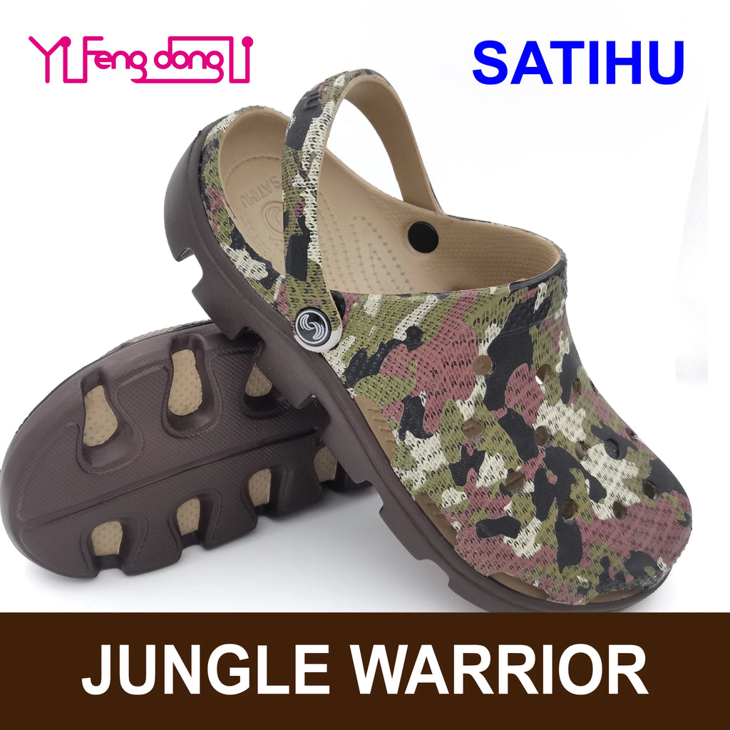 SATIHU Clogs Beach Sandals Casual Shoes Family Parent-child Male Female Lovers Friends Summer Stroll Antiskid Waterproof Fashion