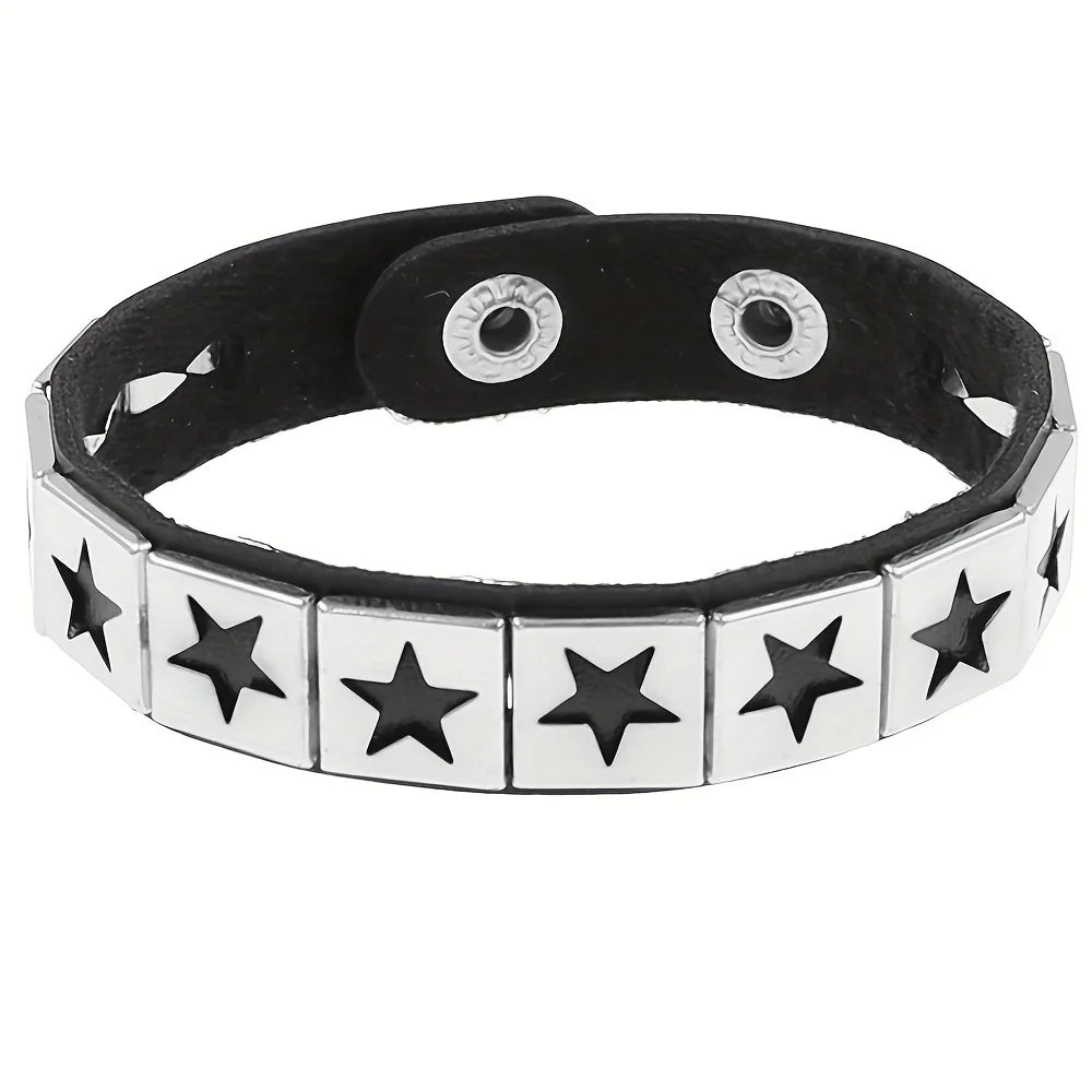 Fashion Gothic Punk Retro Multi Chain Street Dance Bracelet For Halloween Cosplay Christmas Party Birthday Lovers Gifts - Live Store 4U