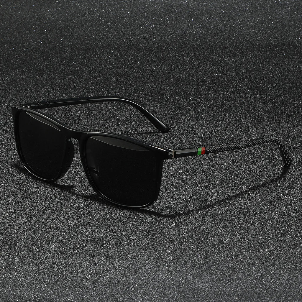 Square Polarized Sun Glasses For Driving Fishing Fashion UV400 Women Men Unisex Sunglasses Brand Designer