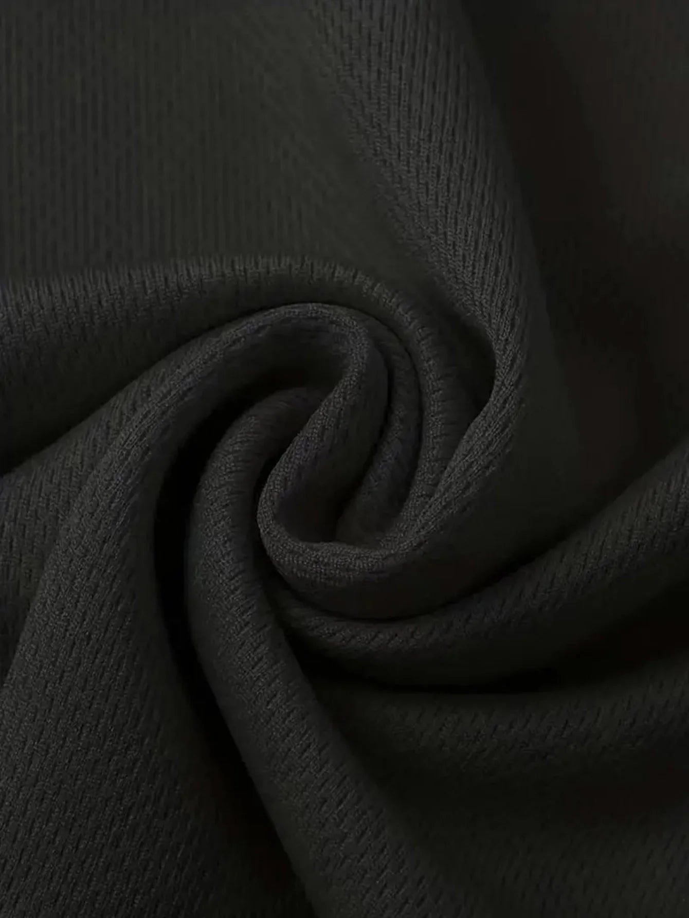 Round Neck T-Shirt 7-Piece Black Ultra-Light Men's Quick-Drying Breathable Sweat-Absorbent Shirt Suitable for Fitness Gym and Ru - Live Store 4U