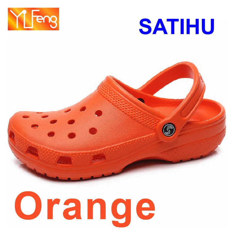 SATIHU Sandals Clog Lover Couples Parents And Children Family Summer Brook  Beach Walking Popular Fashion Slippers Light Shoes
