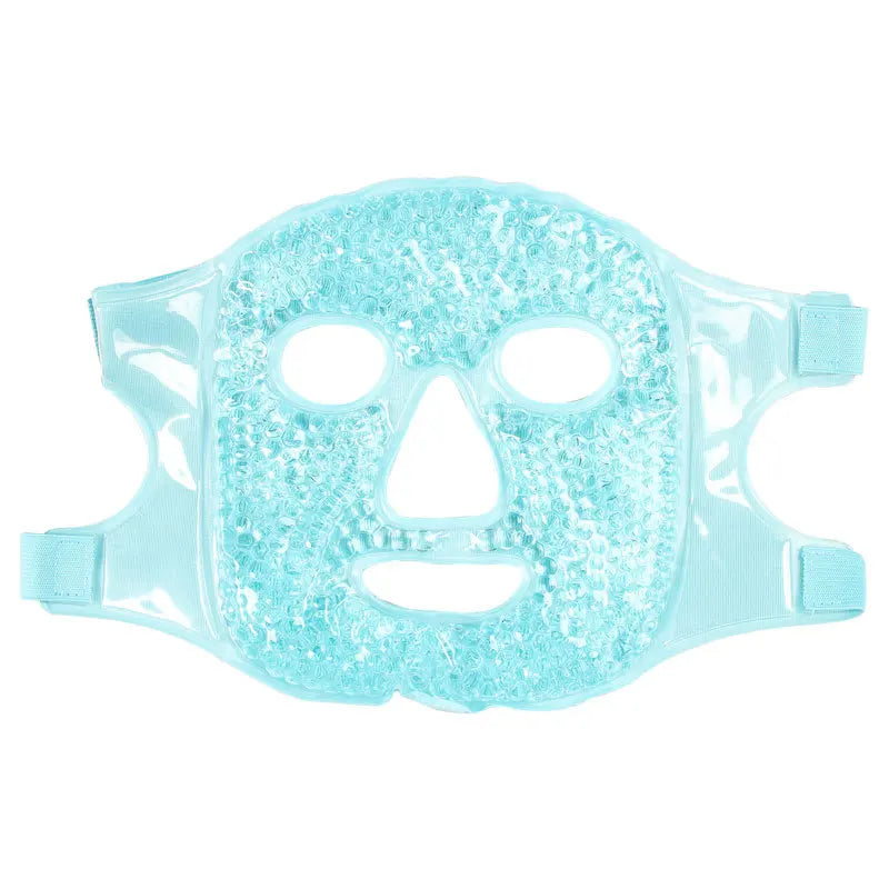 Full Face Massage Ice Mask Hot Cold Compress Gel Cooling Ice Face Eye Mask Facial Mask Face Eye Mask Ice Pack Sleeping Face SPA