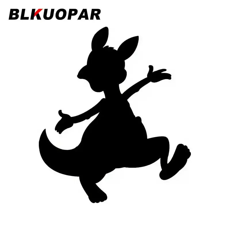 BLKUOPAR For Kangaroo Car Stickers Waterproof Fashionable Decals Personality Occlusion Scratch Motorcycle Surfboard Decor