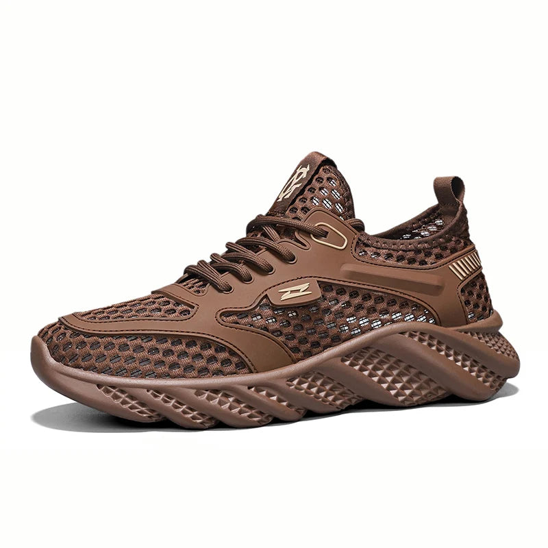 Fashion Men's Sneakers Lightweight Running Shoes 2025 Summer Mesh Brand Sneakers Breathable Casual Shoe Comfortable Men's Tennis